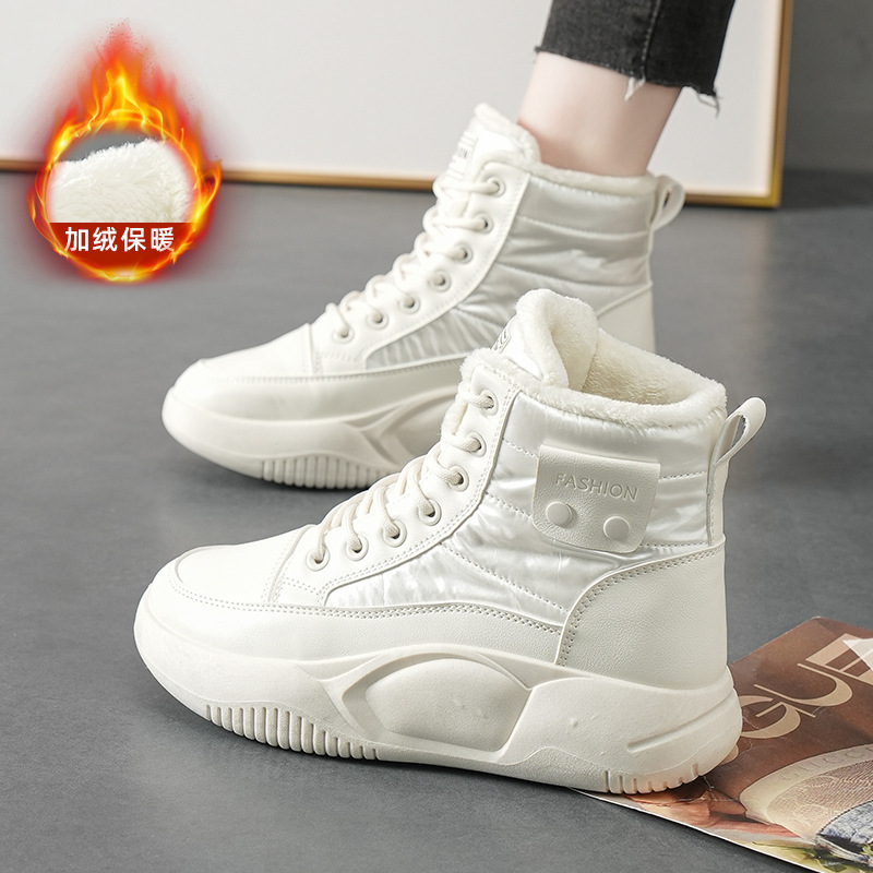加绒鞋女款