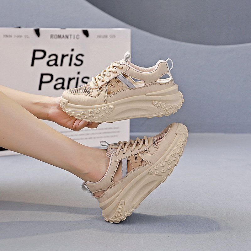 缕空透气鞋女鞋