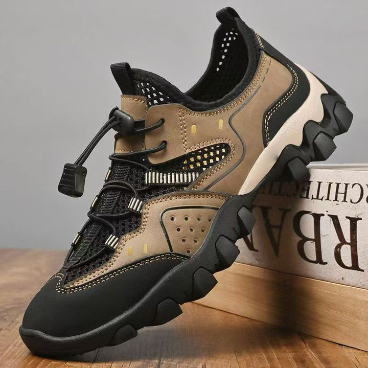 网孔透气鞋男鞋